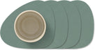 LIND DNA Underlag Nupo - Læder - Pastel Green - 13 x 11 cm - 4 Styk