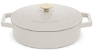 BerlingerHaus Sauteerpande Mat Creme - Støbejern - ø 26 cm - egnet til alle varmekilder - emaljeret non-stick belægning