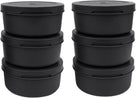 ZiiPa Pizzadeeg boks - ø 16 cm / 250 gram - Sort - 6 stk.