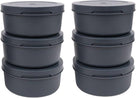 ZiiPa Pizzadeeg boks - ø 16 cm / 250 gram - Skifer - 6 stykker