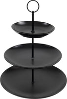 Cookinglife Etagère sort ø 16, 21 & 26 cm - 3-lags - 32 cm høj