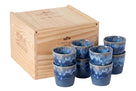 Costa Nova Koffiekopjes Grespresso Denim 190 ml - 8 styk - Gaveæske