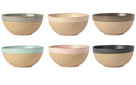 Costa Nova Suppeskåle / Skåle Arenito Multicolor ø 16 cm - 6 stk.