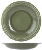 Cosy & Trendy Dybe Tallerkener / Pastatallerkener Bistro Thyme Green ø 26 cm - 6 stk.