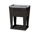 Design Sort Belagt Grill - Braay - Kulgrill - 30x40x50 cm