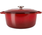 Cosy & Trendy Braadpan met deksel Fontestic Gietijzer Traditional Red ø 28 cm / 6.8 Liter