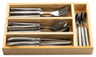 Laguiole Style De Vie Bestekset & Bestekbak - Premium Line - RVS - 24 delig / 6 personer