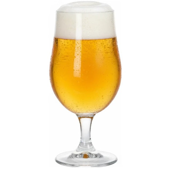 Ølglas med stilk