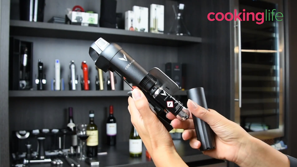 Hvordan skifter du Coravin gaskapsler?