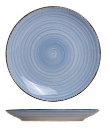 Cookinglife Morgenmadstallerkener / Desserttallerkener Delice Blå ø 19 cm - 6 stk.