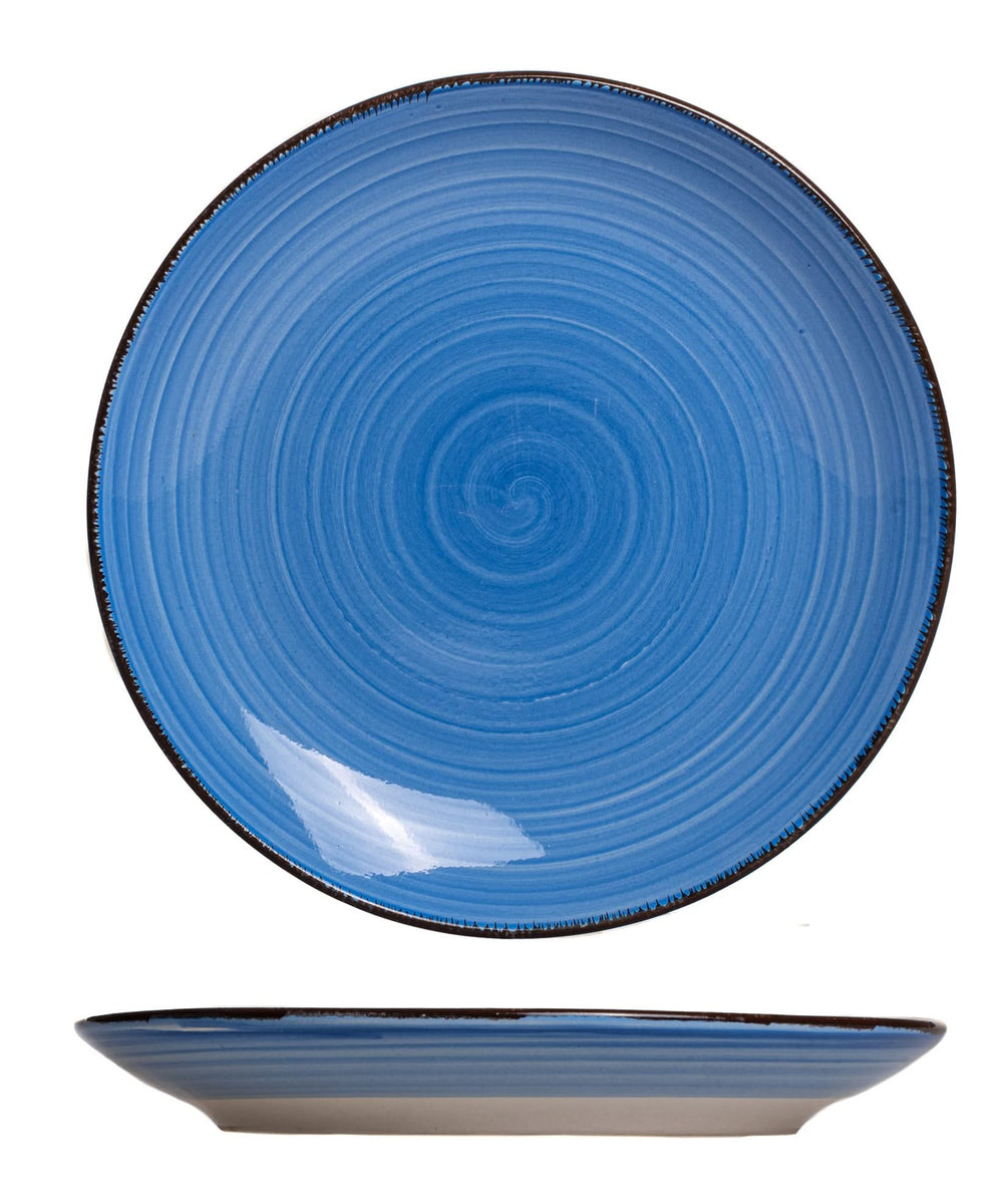 Cookinglife Morgenmadstallerkener / Desserttallerkener Delice Blå ø 19 cm - 6 stk.