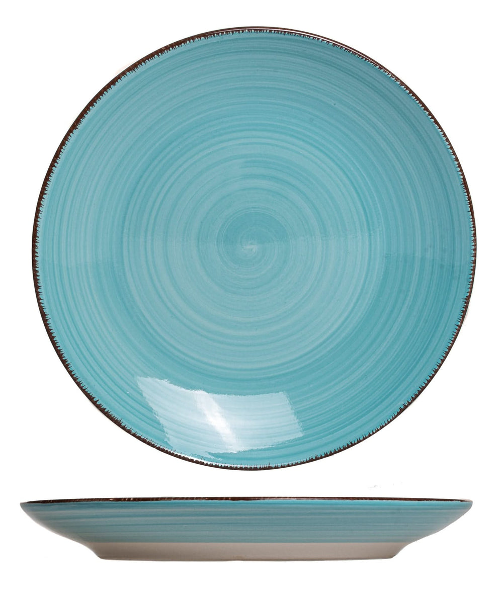 Cookinglife Morgenmadstallerkener / Desserttallerkener Delice Blå ø 19 cm - 6 stk.
