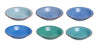Cookinglife Dybe tallerkener / Pastatallerkener Delice Blå ø 21 cm - 6 stk.