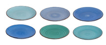 Cookinglife Morgenmadstallerkener / Desserttallerkener Delice Blå ø 19 cm - 6 stk.
