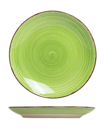Cookinglife Morgenmadstallerkener / Desserttallerkener Delice Grøn ø 19 cm - 6 stk.