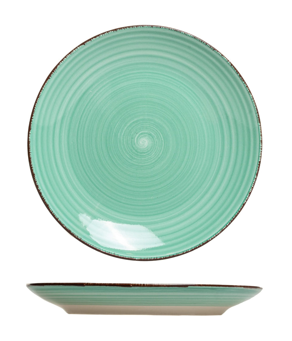Cookinglife Morgenmadstallerkener / Desserttallerkener Delice Grøn ø 19 cm - 6 stk.