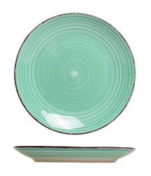 Cookinglife Morgenmadstallerkener / Desserttallerkener Delice Grøn ø 19 cm - 6 stk.