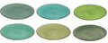 Cookinglife Dinerborden Delice Grøn ø 26,5 cm - 6 stykker