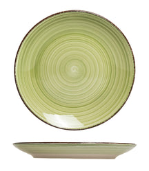 Cookinglife Morgenmadstallerkener / Desserttallerkener Delice Grøn ø 19 cm - 6 stk.