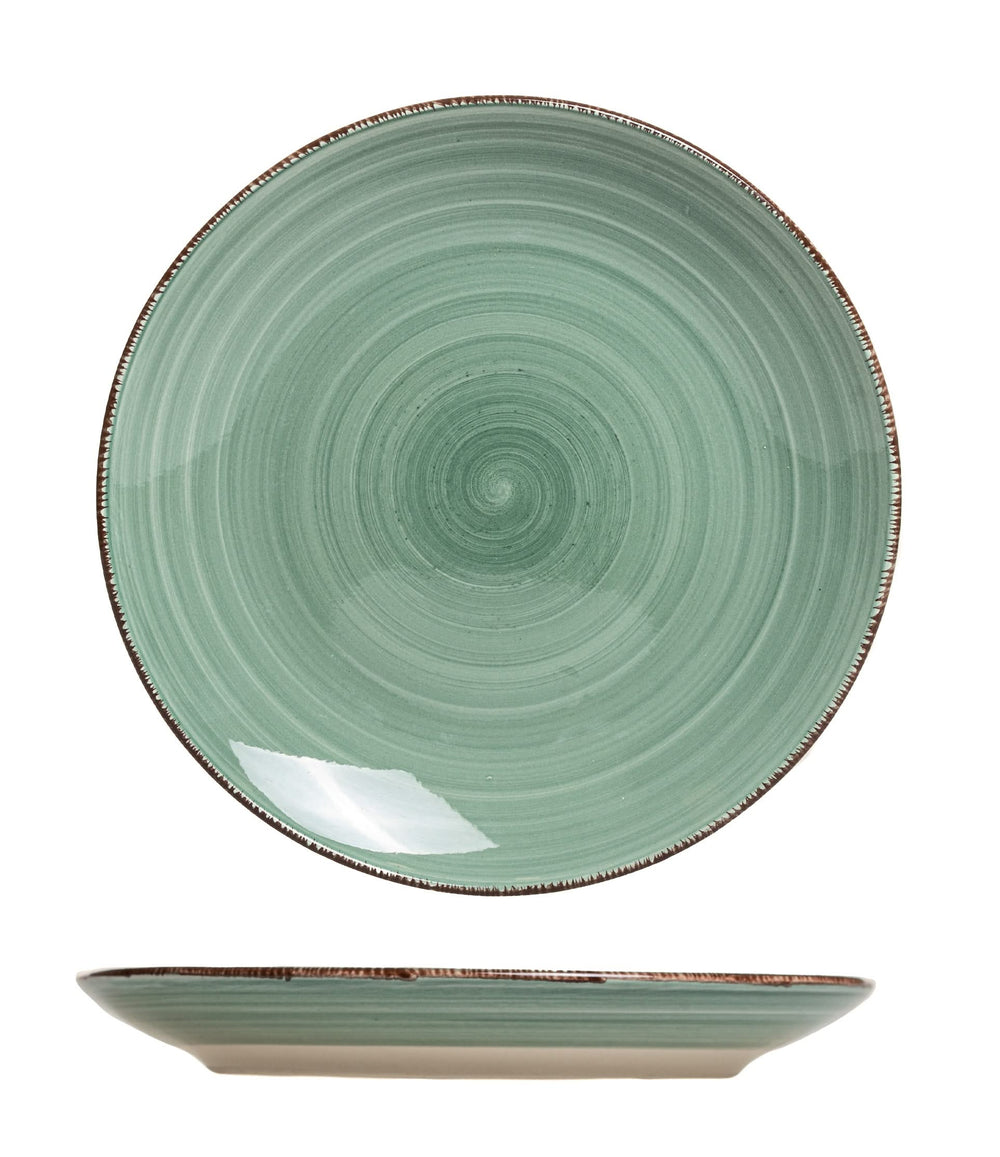 Cookinglife Morgenmadstallerkener / Desserttallerkener Delice Grøn ø 19 cm - 6 stk.