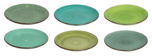 Cookinglife Morgenmadstallerkener / Desserttallerkener Delice Grøn ø 19 cm - 6 stk.