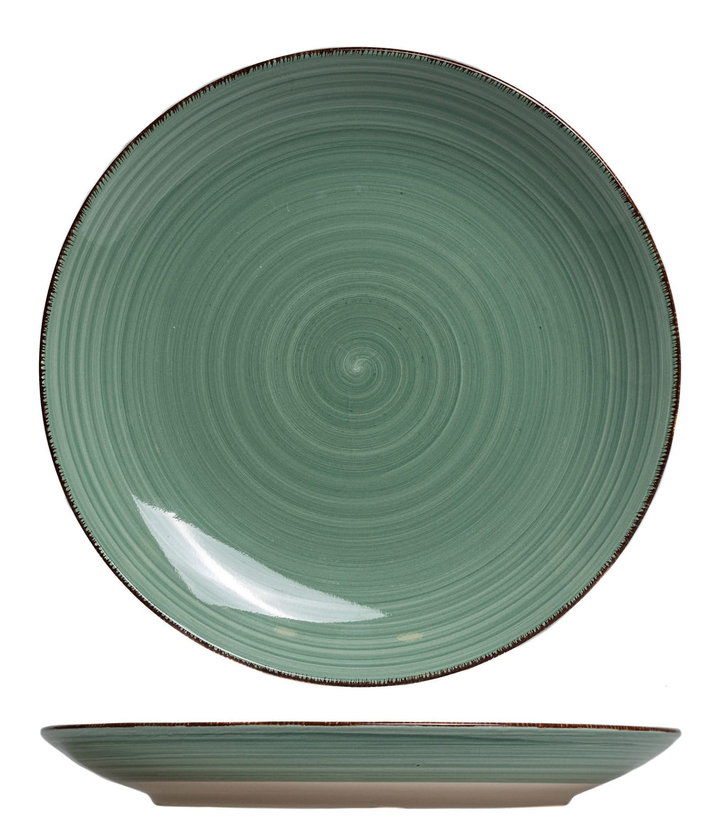 Cookinglife Dinerborden Delice Grøn ø 26,5 cm - 6 stykker