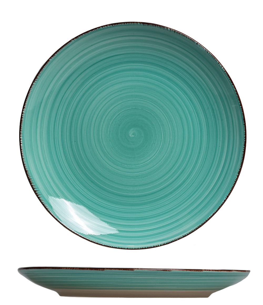 Cookinglife Dinerborden Delice Grøn ø 26,5 cm - 6 stykker
