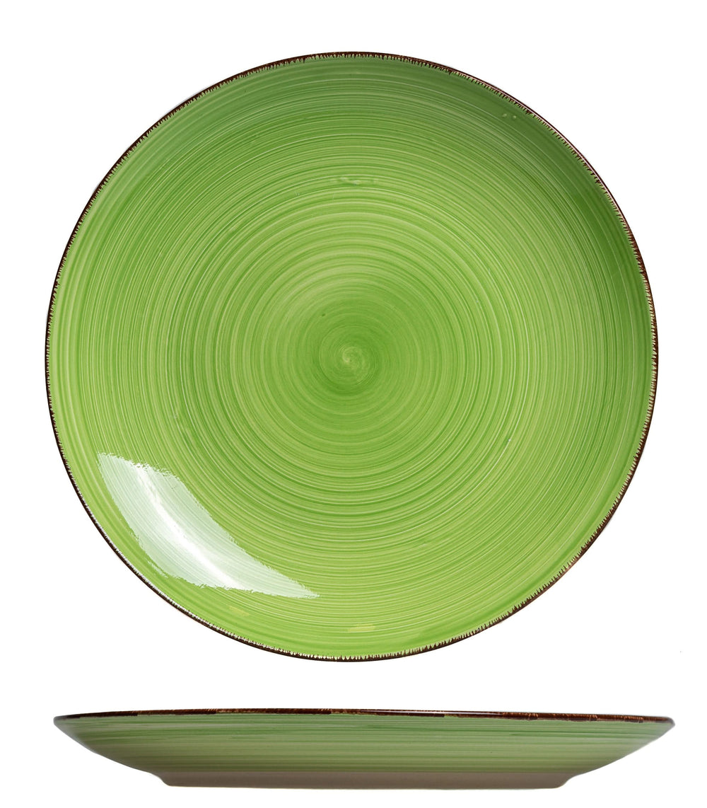 Cookinglife Dinerborden Delice Grøn ø 26,5 cm - 6 stykker