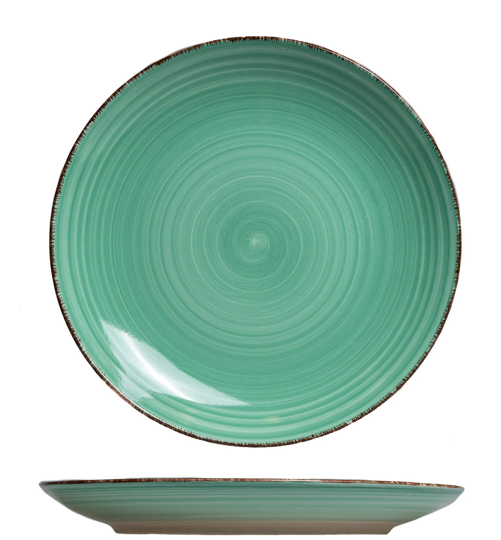 Cookinglife Dinerborden Delice Grøn ø 26,5 cm - 6 stykker