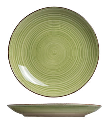 Cookinglife Dinerborden Delice Grøn ø 26,5 cm - 6 stykker