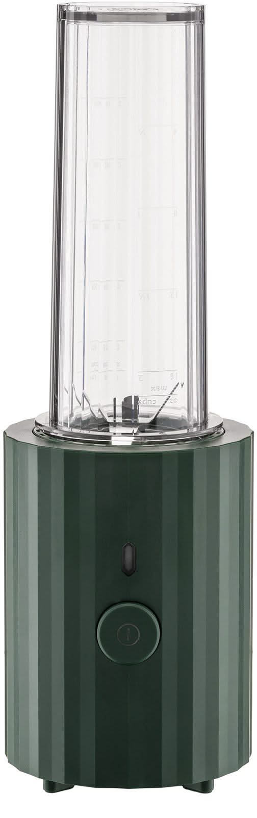 Alessi Smoothie Blender Plissé Grøn - 380 W - Michele De Lucchi - MDL17 GR