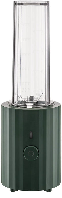 Alessi Smoothie Blender Plissé Grøn - 380 W - Michele De Lucchi - MDL17 GR