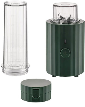 Alessi Smoothie Blender Plissé Grøn - 380 W - Michele De Lucchi - MDL17 GR