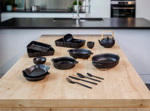Cosy & Trendy Ovenschaal Yara - Sort - 26 x 24 x 5 cm / 1.75 liter