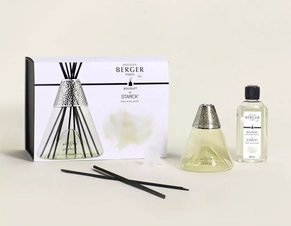 Maison Berger Geurstokjes Philippe Starck - Peau D'Ailleurs - Grøn 125 ml