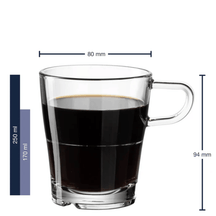 Leonardo Koffieglazen Senso - Stapelbar - 250 ml - 6 styk