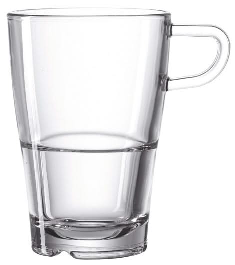 Leonardo Latte Macchiato Glas Senso - Stapelbar - 350 ml - 6 stk.