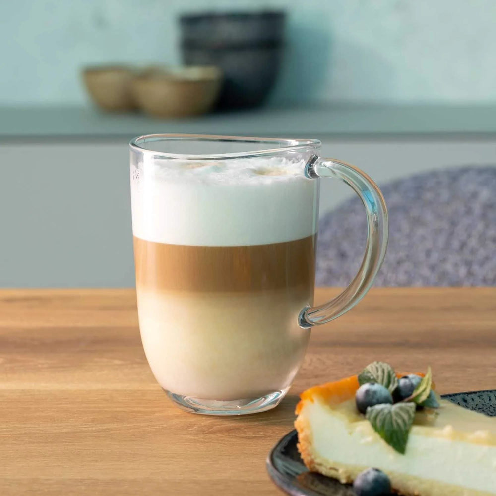 Leonardo Latte Macchiato Glas - Napoli 380 ml - 6 stk - Varmebestandig