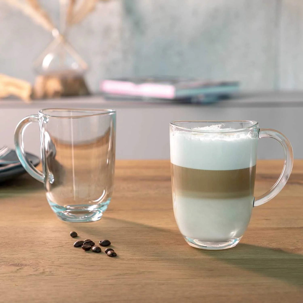 Leonardo Latte Macchiato Glas - Napoli 380 ml - 6 stk - Varmebestandig
