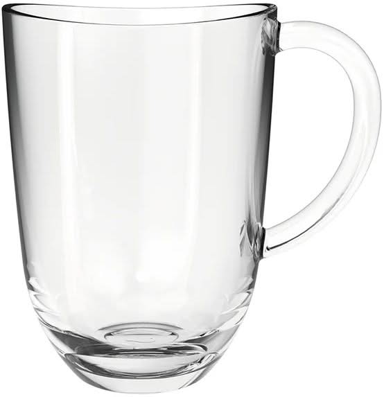 Leonardo Latte Macchiato Glas - Napoli 380 ml + 2 Skeer - Varmebestandig