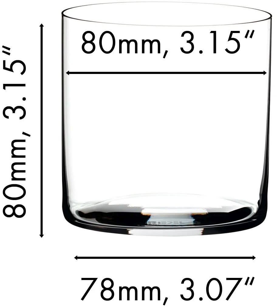 Riedel Waterglas O Wine - 330 ml - 2 stuks