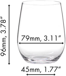 Riedel Witte Wijnglazen O Wine - Viognier / Chardonnay - 320 ml - Pay 3 Get 4