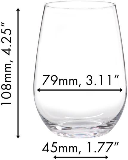 Riedel Witte Wijnglazen O Wine - Riesling / Sauvignon Blanc - 375 ml - Betal 3 Få 4