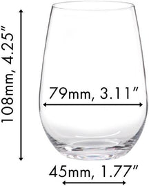 Riedel Witte Wijnglazen O Wine - Riesling / Sauvignon Blanc - 375 ml - Betal 3 Få 4