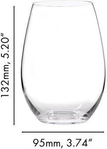 Riedel Rode Wijnglazen O Wine - Syrah / Shiraz - 620 ml - 2 stuks