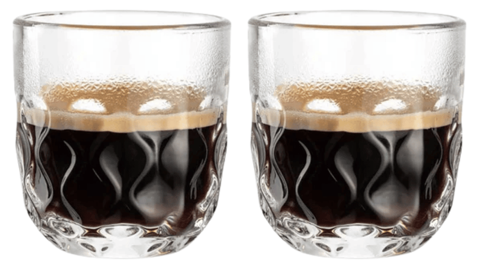 Leonardo Espressoglazen - Gocce Due - 60 ml - 2 Stuks