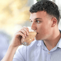 Leonardo Latte Macchiato Glas - Gocce Uno - 390 ml - 2 stk.