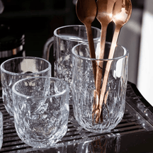 Leonardo Latte Macchiato Glas - Gocce Tre - 390 ml - 2 Styk