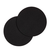 Cookinglife Underlag - Vegansk læder - Sort - ø 10 cm - 6 Styk