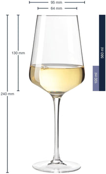 Leonardo Hvide Vinglas - Puccini - 560 ml - 6 stk.